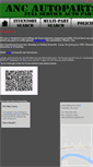 Mobile Screenshot of ancautoparts.com